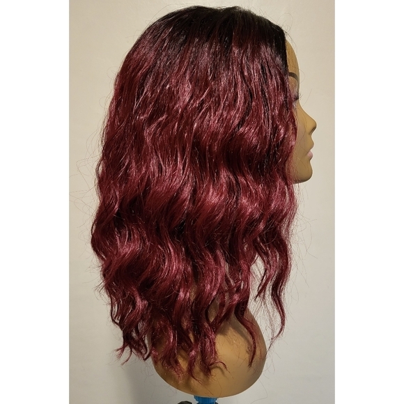 Bobbi Boss Lace Front Bob - Burgundy - Picture 6 of 9